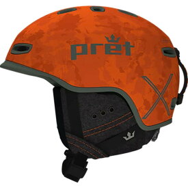 (取寄) プレットヘルメット シニック x2 ミプス ヘルメット Pret Helmets Cynic X2 Mips Helmet Orange Storm