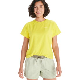 (取寄) マーモット レディース ウィンドリッジ ショートスリーブ T-シャツ - ウィメンズ Marmot women Windridge Short-Sleeve T-Shirt - Women's Yellow Blaze