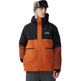 (取寄) マウンテンハードウェア メンズ ファースト トラック ジャケット - メンズ Mountain Hardwear men First Tracks Jacket - Men's Raw Carnelian/Iron Oxide