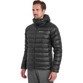 (取寄) モンテイン メンズ アルパイン 850 ライト フーデット ダウン ジャケット - メンズ Montane men Alpine 850 Lite Hooded Down Jacket - Men's Black