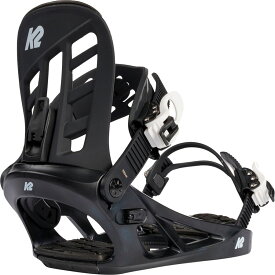 (取寄) ケーツー キッズ ユー+h スノーボード バインディング - 2024 - キッズ K2 kids You+h Snowboard Binding - 2024 - Kids' Black