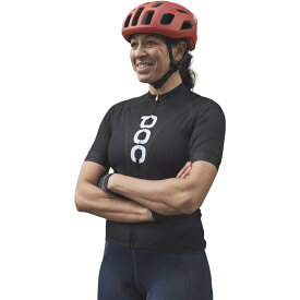 (取寄) POC レディース エッセンシャル ロード ロゴ ジャージ - ウィメンズ POC women Essential Road Logo Jersey - Women's Uranium Black