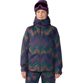 (取寄) マウンテンハードウェア レディース ファイアフォール/2 ジャケット - ウィメンズ Mountain Hardwear women Firefall/2 Jacket - Women's Blurple Zig Zag Print