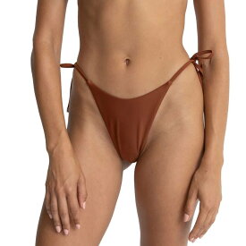 (取寄) リズム レディース クラシック HI カット ビキニ ボトム - ウィメンズ Rhythm women Classic Hi Cut Bikini Bottom - Women's Rust