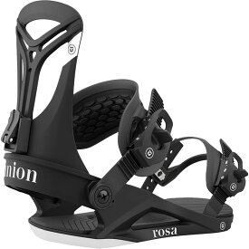 (取寄) ユニオン レディース ローズ スノーボード バインディング - 2024 - ウィメンズ Union women Rosa Snowboard Binding - 2024 - Women's Black