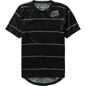 (取寄) トロイリーデザインズ ボーイズ フローライン ショートスリーブ ジャージ - ボーイズ Troy Lee Designs boys Flowline Short-Sleeve Jersey - Boys' Revert Black