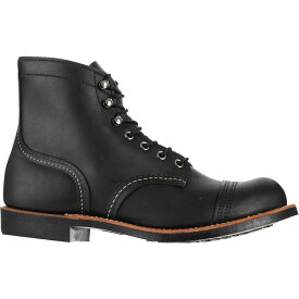 (取寄) レッドウィング メンズ アイロン レンジャー 6インチ ブーツ - メンズ Red Wing Heritage men Iron Ranger 6in Boot - Men's Black Harness Leather