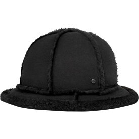 (取寄) アグ レディース シープスキン スピル シーム バケット ハット 帽子 UGG women Sheepskin Spill Seam Bucket Hat - Women's Black