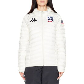 (取寄) レディース アス ジャケット - ウィメンズ Kappa USA women 6Cento 663 US Jacket - Women's White Milk