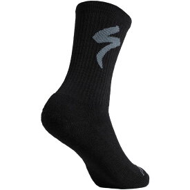 (取寄) スペシャライズド メリノ ミッドウエイト トール ロゴ ソック Specialized Merino Midweight Tall Logo Sock Black