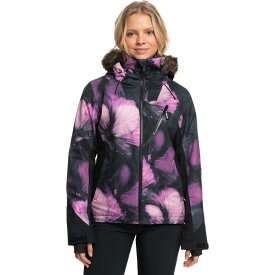 (取寄) ロキシー レディース ジェット スキー プレミアム スノー ジャケット - ウィメンズ Roxy women Jet Ski Premium Snow Jacket - Women's True Black/Pansy/Pansy