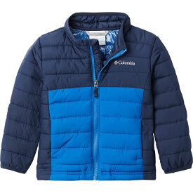 (取寄) コロンビア トドラー ボーイズ パウダー ライト インサレーテッド ジャケット - トドラー ボーイズ Columbia toddler boys Powder Lite Insulated Jacket - Toddler Boys' Collegiate Navy/Bright Indigo