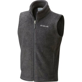 (取寄) コロンビア ボーイズ スティーンズ マウンテン フリース ベスト - ボーイズ Columbia boys Steens Mountain Fleece Vest - Boys' Charcoal Heather