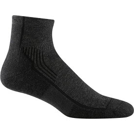 (取寄) ダーンタフ メンズ ハイカー 1/4 クッション ソック - メンズ Darn Tough men Hiker 1/4 Cushion Sock - Men's Onyx Black