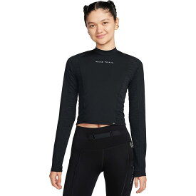 (取寄) ナイキ レディース トレイル ドライ-フィット ロング-スローブ トップ - ウィメンズ Nike women Trail Dri-Fit Long-Sleeve Top - Women's Black/Black/Dark Smoke Grey