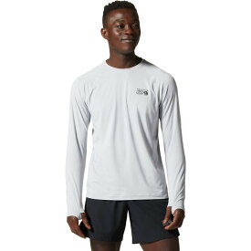 (取寄) マウンテンハードウェア メンズ クレーター レイク ロング-スローブ クルー シャツ - メンズ Mountain Hardwear men Crater Lake Long-Sleeve Crew Shirt - Men's Glacial