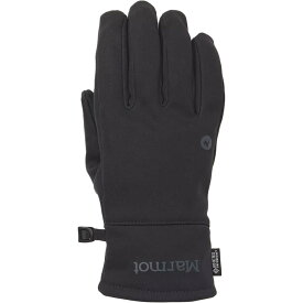 (取寄) マーモット インフィニアム ウインドストッパー ソフトシェル グローブ Marmot Infinium Windstopper Softshell Glove Black