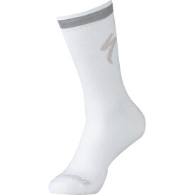 (取寄) スペシャライズド ハイパービズ ソフト エアー リフレクティブ トール ソック Specialized HyperViz Soft Air Reflective Tall Sock White