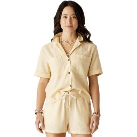 (取寄) カーヴ デザイン レディース ルカ リネン シャツ - ウィメンズ Carve Designs women Luca Linen Shirt - Women's Honey Chambray