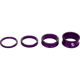 (取寄) ウルフトゥースコンポーネンツ ヘッドセット スペーサー キット Wolf Tooth Components Headset Spacer Kit Purple