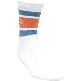 (取寄) バンズ メンズ ベター ストライプ クルー ソック - メンズ Vans men Better Stripe Crew Sock - Men's White