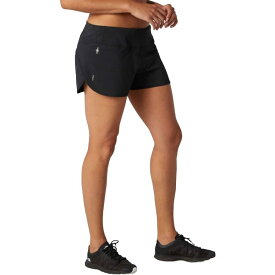 (取寄) スマートウール レディース メリノ スポーツ ライン ショート - ウィメンズ Smartwool women Merino Sport Lined Short - Women's Black