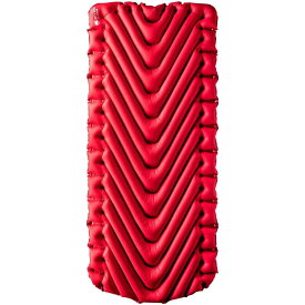 (取寄) クライミット インサレーテッド スタティック V ラグゼ スリーピング パッド Klymit Insulated Static V Luxe Sleeping Pad Red/Charcoal Black