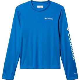 (取寄) コロンビア キッズ フォークテール ストリーム ロング-スローブ シャツ - キッズ Columbia kids Fork Stream Long-Sleeve Shirt - Kids' Bright Indigo