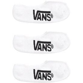 (取寄) バンズ メンズ クラシック スーパー ノー ショー ソック - 3-パック - メンズ Vans men Classic Super No Show Sock - 3-Pack - Men's White