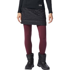 (取寄) マウンテンハードウェア レディース トレッキン インサレーテッド ミニ スカート - ウィメンズ Mountain Hardwear women Trekkin Insulated Mini Skirt - Women's Black