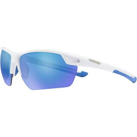 (取寄) サンクラウド ポラライズド オプティクス コンテンダー ポーラライズド サングラス Suncloud Polarized Optics Contender Polarized Sunglasses White/Polar Blue2 Mirror