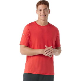 (取寄) スマートウール メンズ メリノ スポーツ 120 ショートスリーブ シャツ - メンズ Smartwool men Merino Sport 120 Short-Sleeve Shirt - Men's Scarlet Red