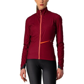 (取寄) カステリ レディース ゴー ジャケット - ウィメンズ Castelli women Go Jacket - Women's Bordeaux/Brilliant Pink