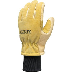 (取寄) キンコ ライン プレミアム グレイン アンド スエード ピッグスキン スキー グローブ + オムニ-カフ Kinco Lined Premium Grain & Suede Pigskin Ski Glove + Omni-Cuff