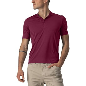 (取寄) カステリ メンズ テック 2 ポロ シャツ - メンズ Castelli men Tech 2 Polo Shirt - Men's Bordeaux