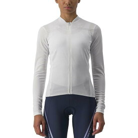 (取寄) カステリ レディース アニマ 4 ロング-スローブ ジャージ - ウィメンズ Castelli women Anima 4 Long-Sleeve Jersey - Women's Ivory