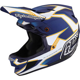 (取寄) トロイリーデザインズ D4 コンポジット ミプス ヘルメット Troy Lee Designs D4 Composite Mips Helmet Blue