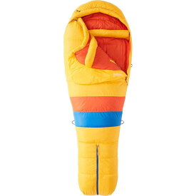 (取寄) マーモット ネバー サマー スリーピング バッグ 0F ダウン Marmot Never Summer Sleeping Bag: 0F Down Solar/Red Sun