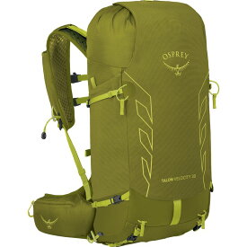 (取寄) オスプレーパック メンズ タロン ヴェロシティ 30L バックパック - メンズ Osprey Packs men Talon Velocity 30L Backpack - Men's Matcha Green/Lemongrass