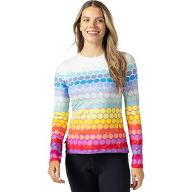 (取寄) テリーバイシクルズ レディース ソレイユ ロング-スローブ トップ - ウィメンズ Terry Bicycles women Soleil Long-Sleeve Top - Women's Rainbow Dots