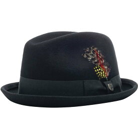 (取寄) ブリクストン ゲイン フェルト ハット Brixton Gain Felt Hat Black