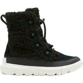 (取寄) ソレル ガールズ エクスプローラ コージー ブート - ガールズ SOREL girls Explorer Cozy Boot - Girls' Black/Sea Salt