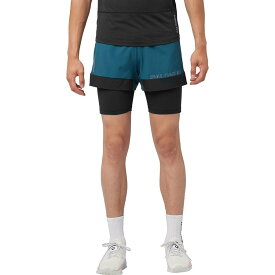 (取寄) サロモン メンズ クロス 2イン1 ショート - メンズ Salomon men Cross 2-In-1 Short - Men's Deep Dive/Deep Black