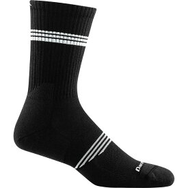 (取寄) ダーンタフ メンズ クルー ライトウェイト クッション ソック - メンズ Darn Tough men Element Crew Lightweight Cushion Sock - Men's Black