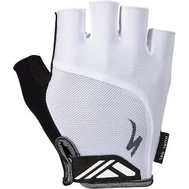 (取寄) スペシャライズド メンズ ボディ ジオメトリ デュアル-ゲル ショート フィンガー グローブ - メンズ Specialized men Body Geometry Dual-Gel Short Finger Glove - Men's White