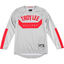 (取寄) トロイリーデザインズ ボーイズ フローライン ロング-スローブ ジャージ - ボーイズ Troy Lee Designs boys Flowline Long-Sleeve Jersey - Boys' Aircore Mist