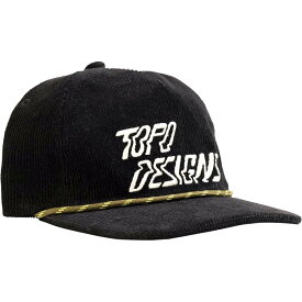 (取寄) トポデザイン コーデュロイ トラッカー ハット Topo Designs Corduroy Trucker Hat Black/Mirage