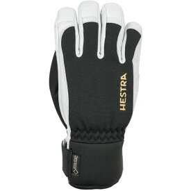 (取寄) ヘストラ メンズ アーミー レザー ゴア-テックス ショート グローブ - メンズ Hestra men Army Leather GORE-TEX Short Glove - Men's Black/Off White