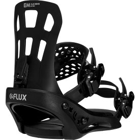 (取寄) フラックス エム スノーボード バインディング - 2023 Flux EM Snowboard Binding - 2023 Black