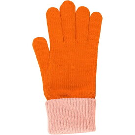 ヴァーループ グローブ 手袋 リブド ロング メンズ オレンジ アウトドア 登山 ニット カジュアル ブランド Verloop Ribbed Long Glove Coral/Flame